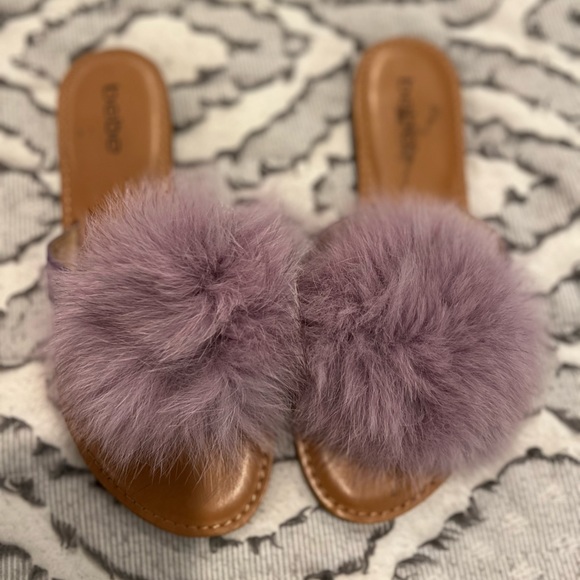 Bebe Fluffy Flops - Picture 1 of 2